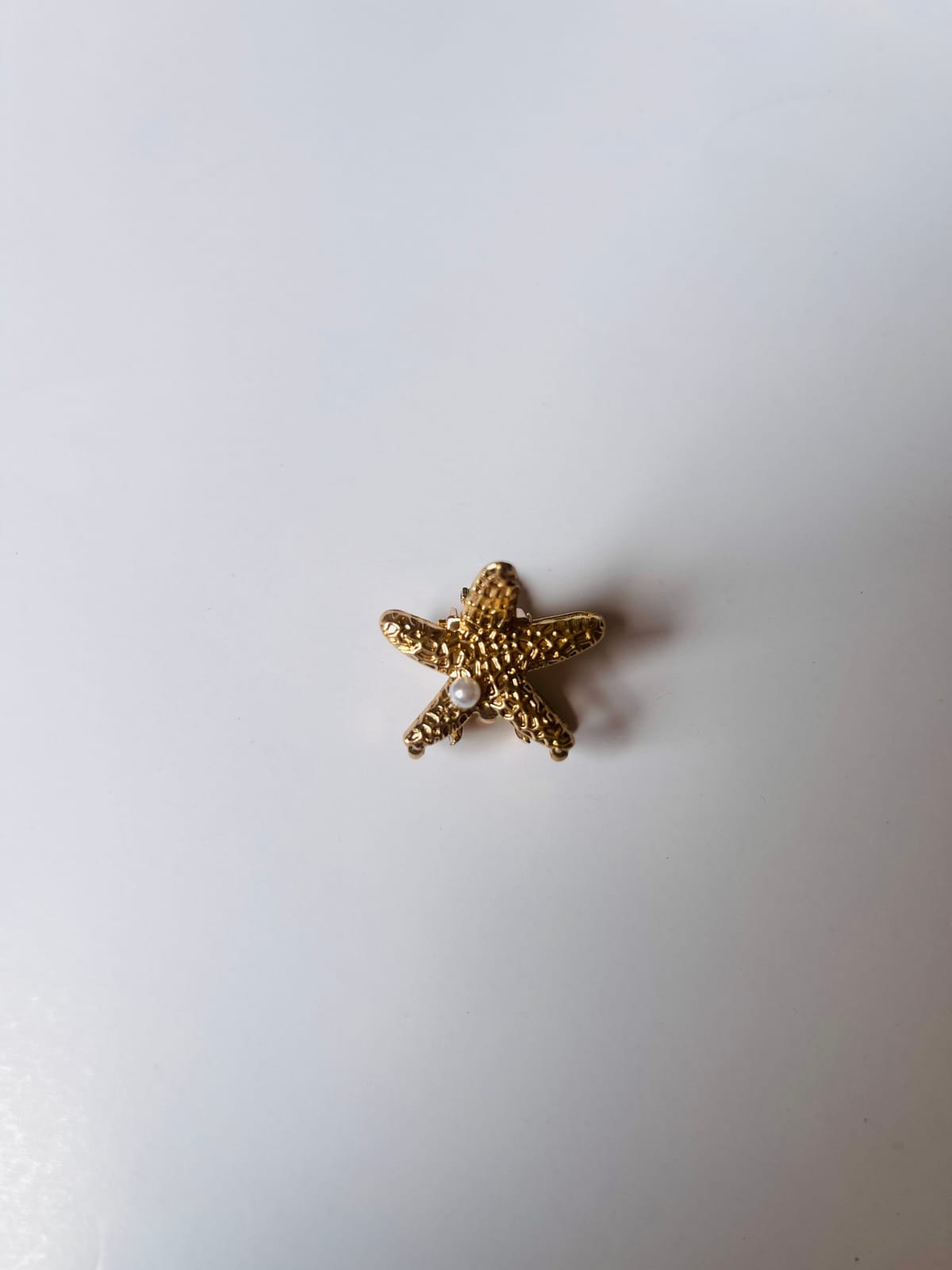 Metal Starfish Glow Mini Clip
